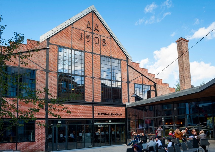 Vulkan og Mathallen ligger ca. 5 minutters gange fra leiligheten. Galleribilde