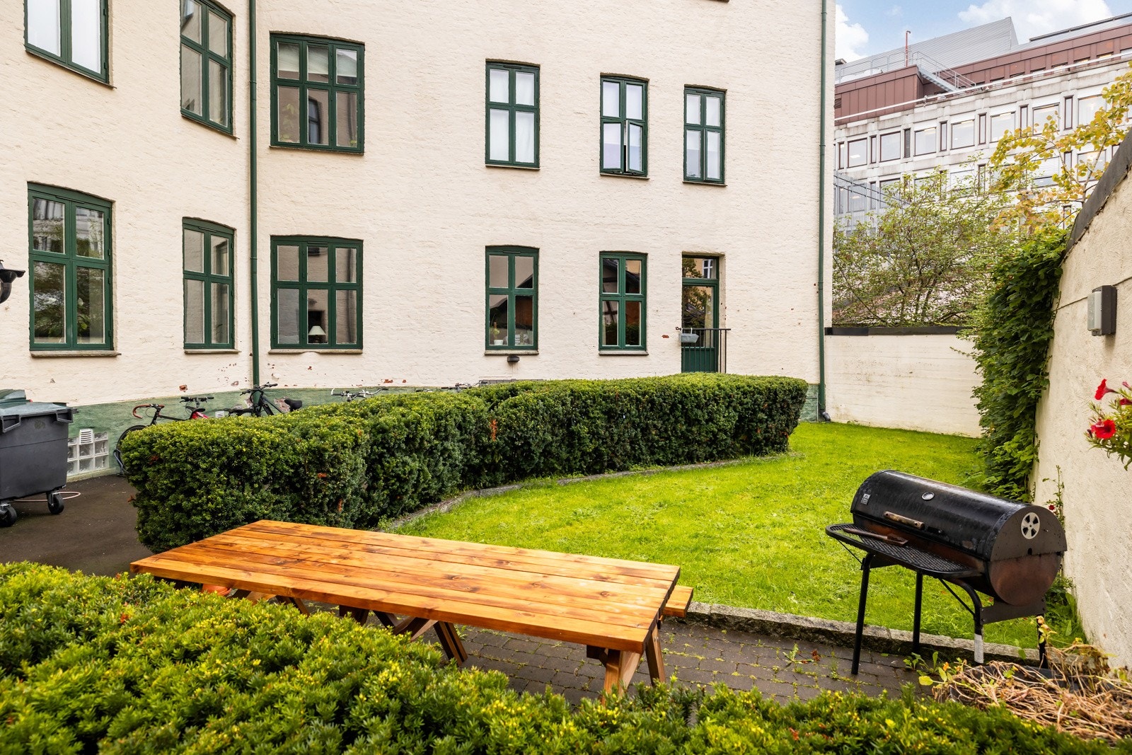 Her får du oppleve en liten grønn oase midt i storbyen. Galleribilde