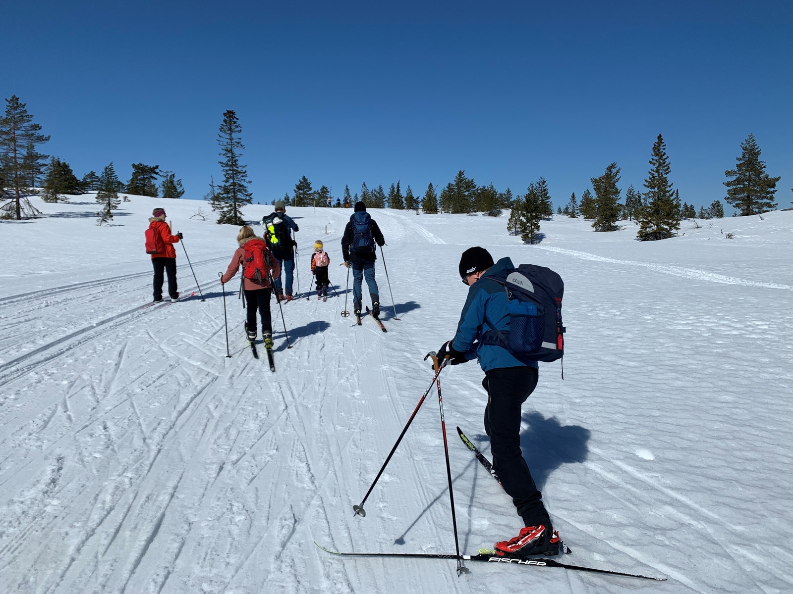 Påsketur med familien fra Blestølen