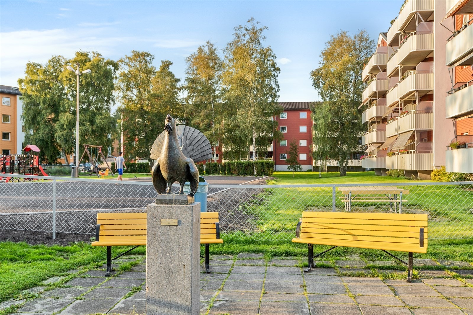 Hyggelig uteområder. Galleribilde