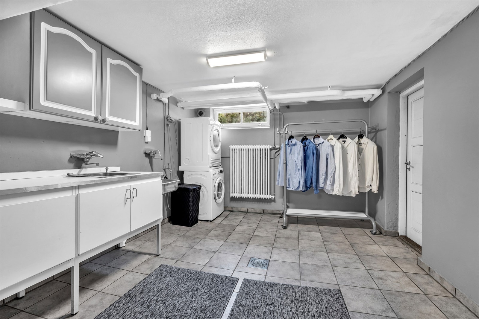 Vaskerom med varmekabler i gulv Galleribilde