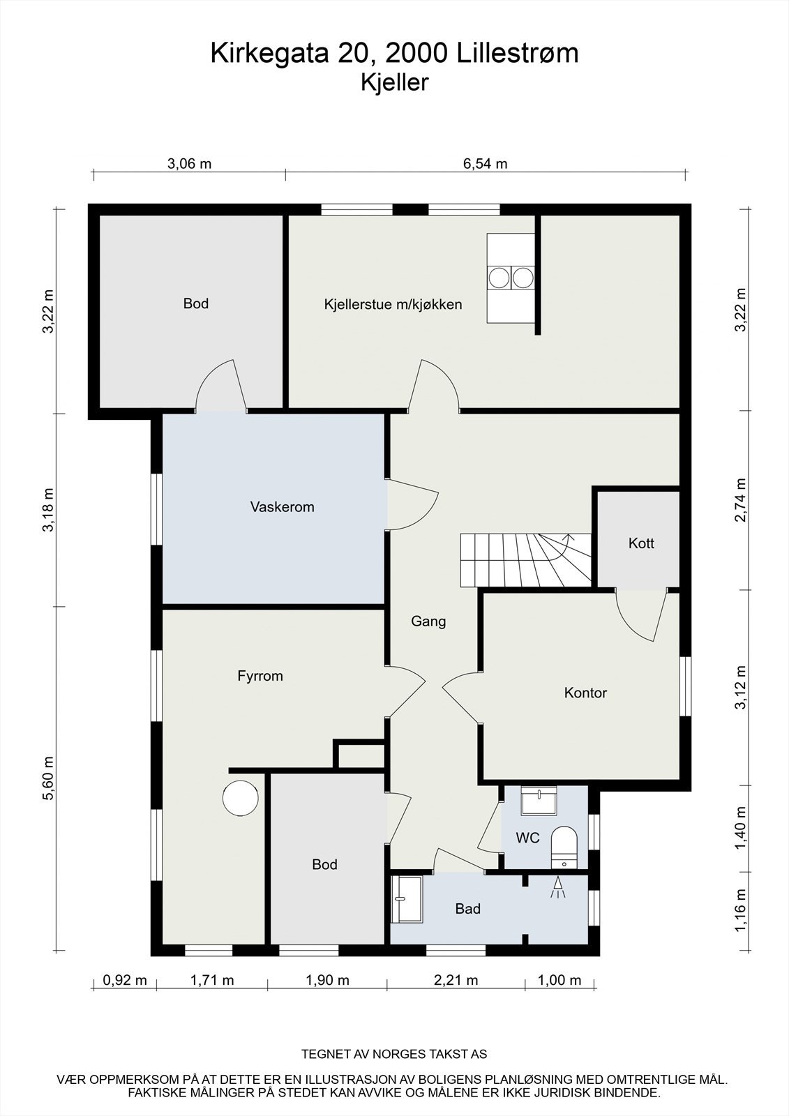 Plantegning - Kjeller Galleribilde