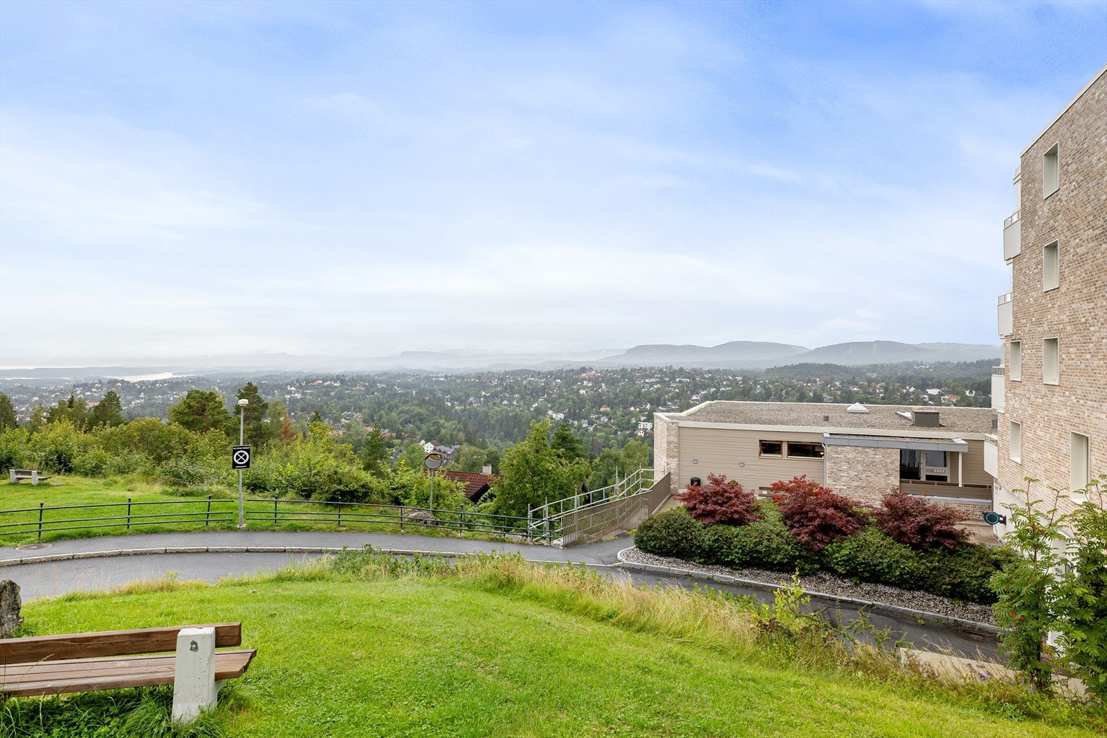 Fantastisk utsikt fra sameiets fellesarealer Galleribilde