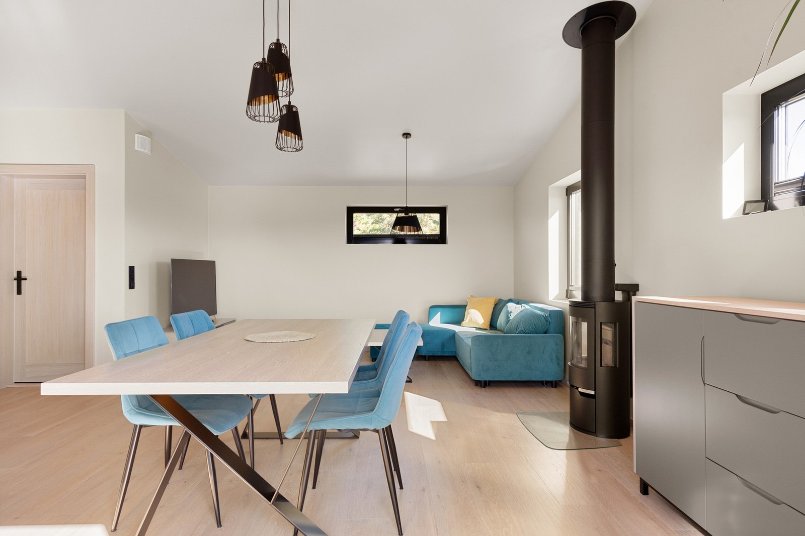 Det er varme i gulv i hele etasjen Galleribilde