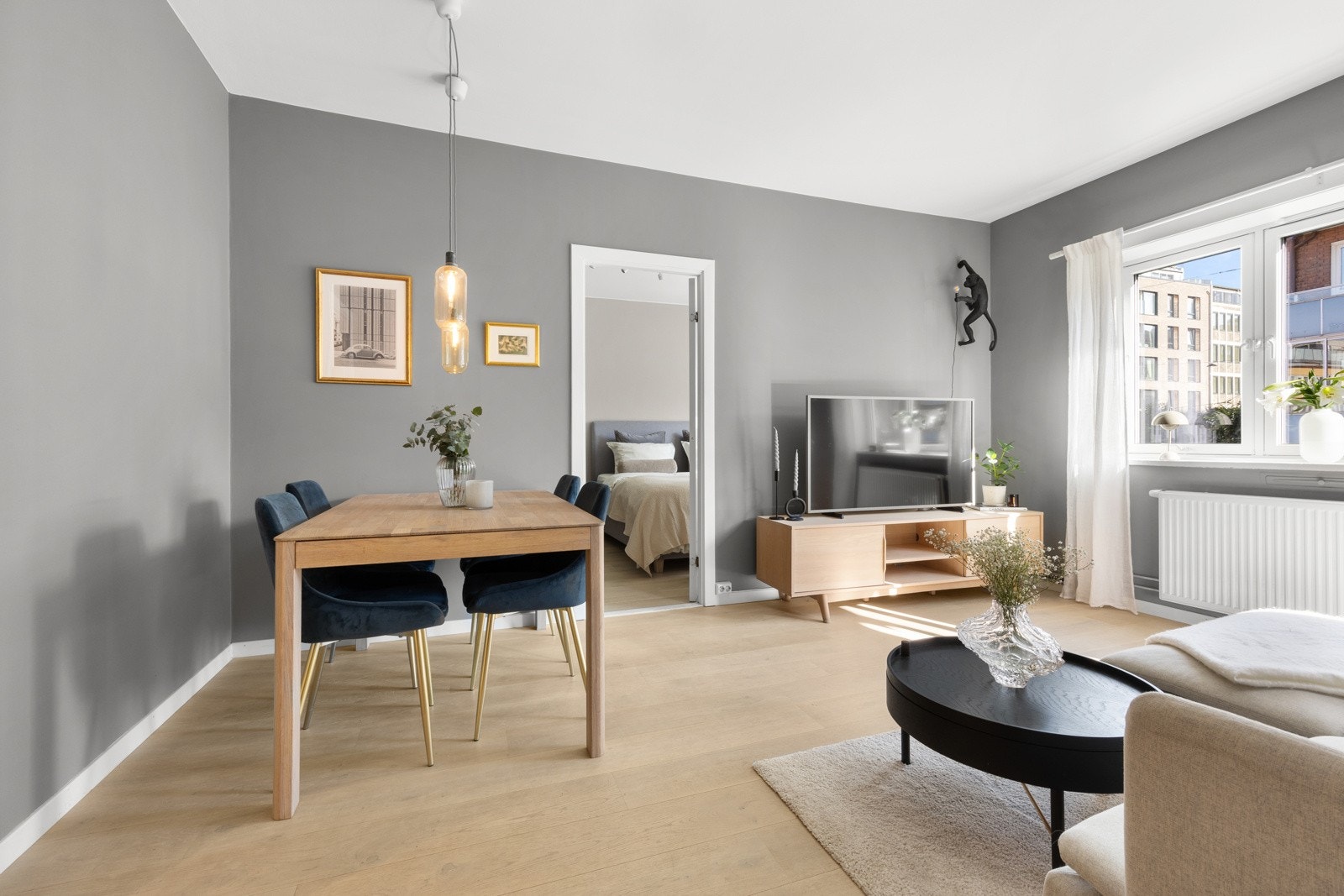 Lys og innbydende 2- roms med sentral og populær beliggenhet. Galleribilde
