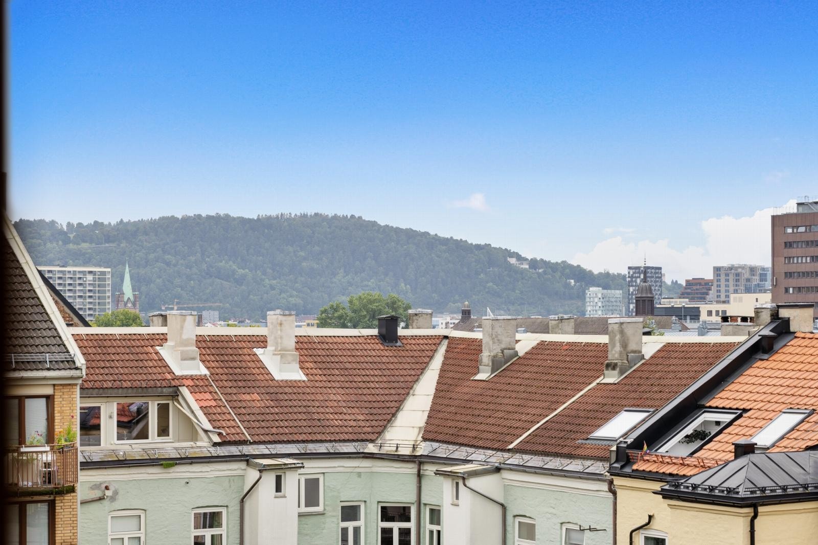 Utsikt fra kjøkken. Galleribilde