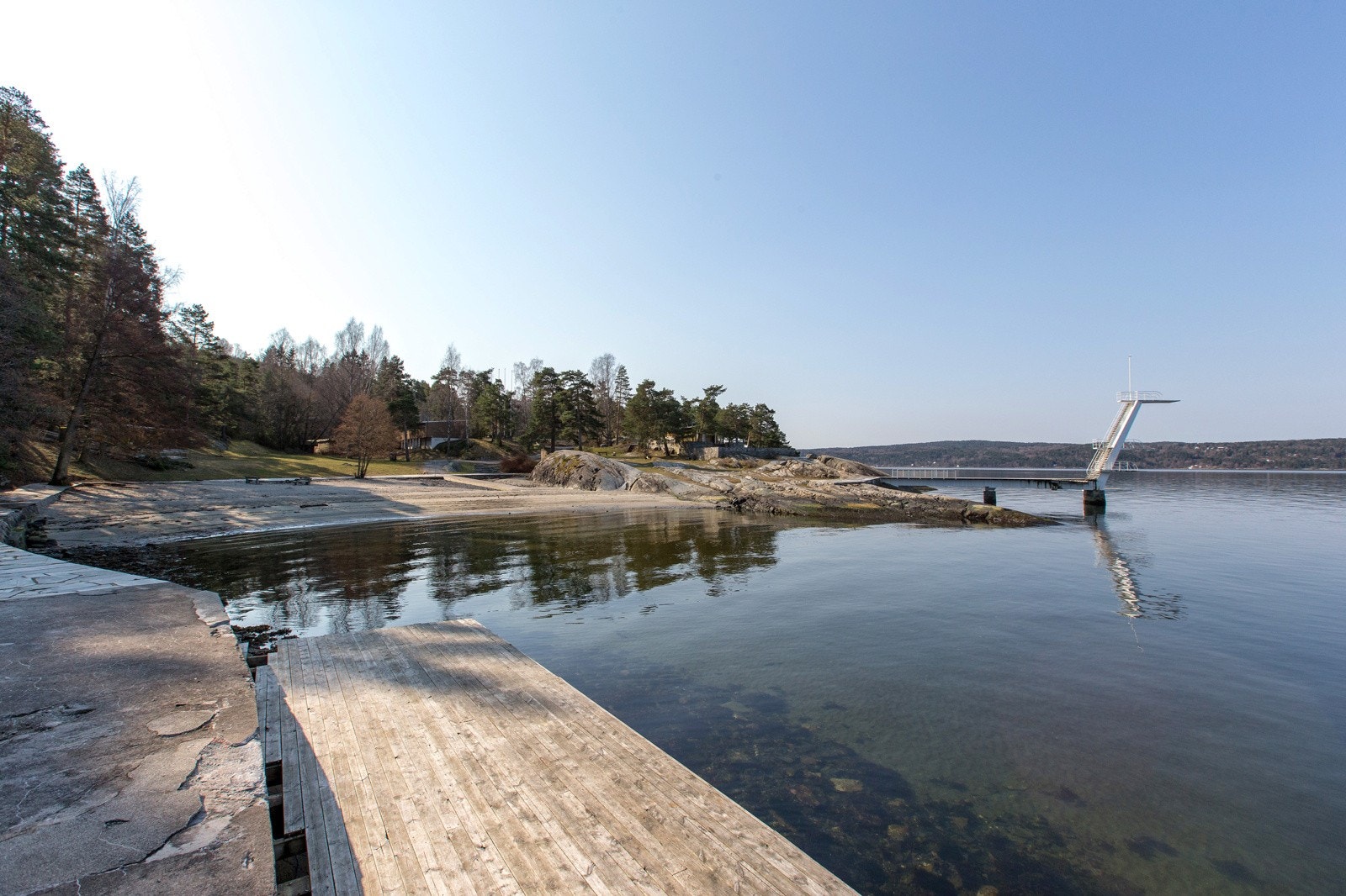 Nærområde - Ingierstrand byr på flotte bademuligheter Galleribilde