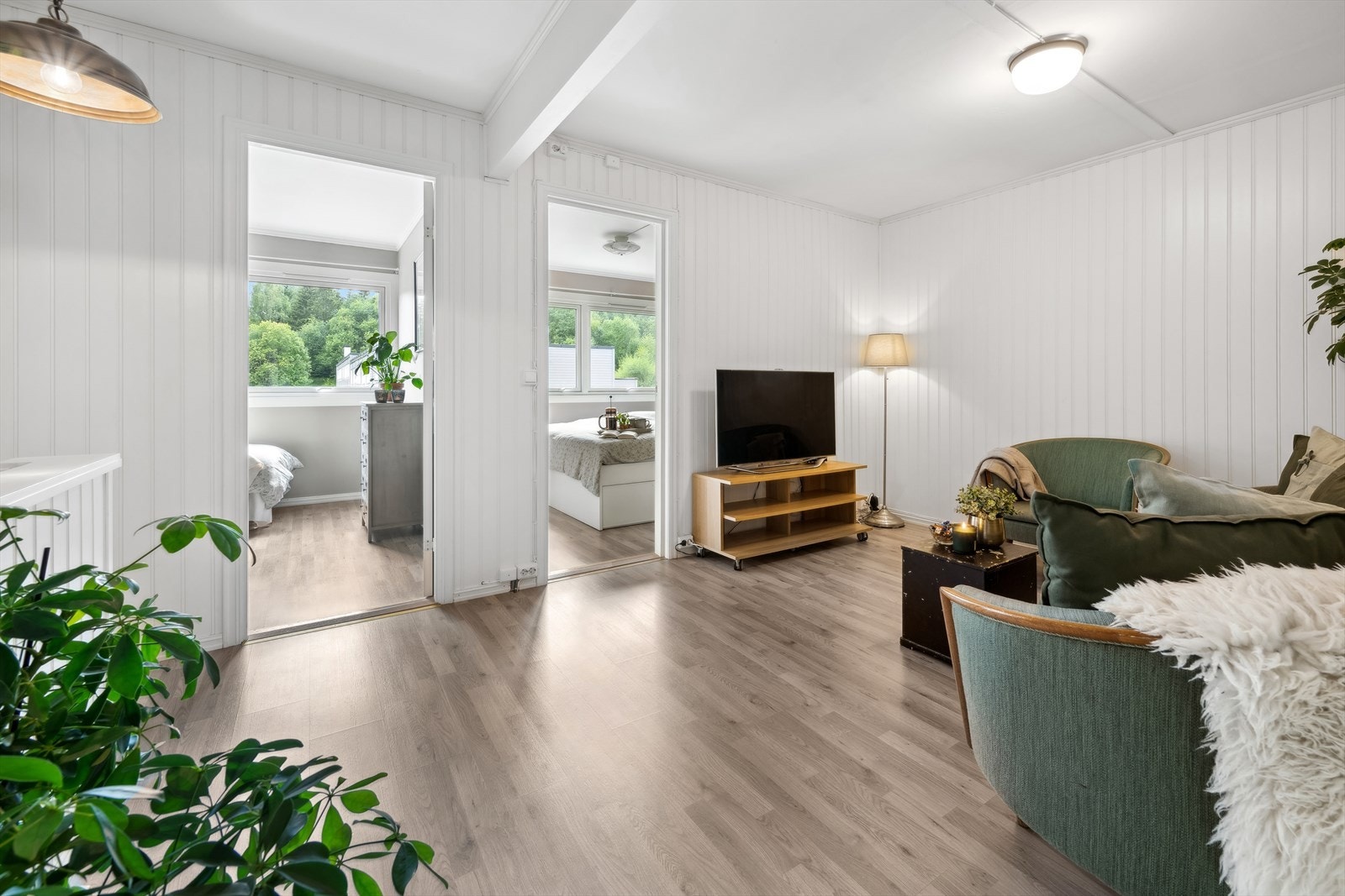 Loftstua er allsidig og kan brukes til både store sammenkomster og koselige stunder alene eller med familien. Galleribilde