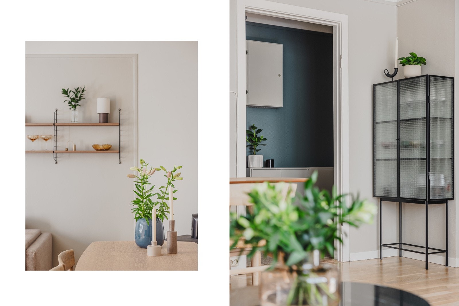 Fra stuen finner vi entreen. Galleribilde