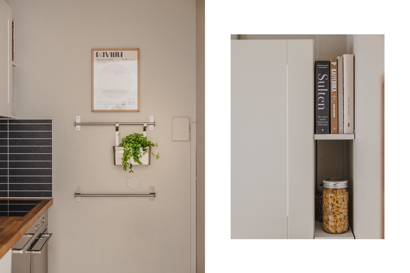 Ellers er det smarte løsninger for oppbevaring. Galleribilde