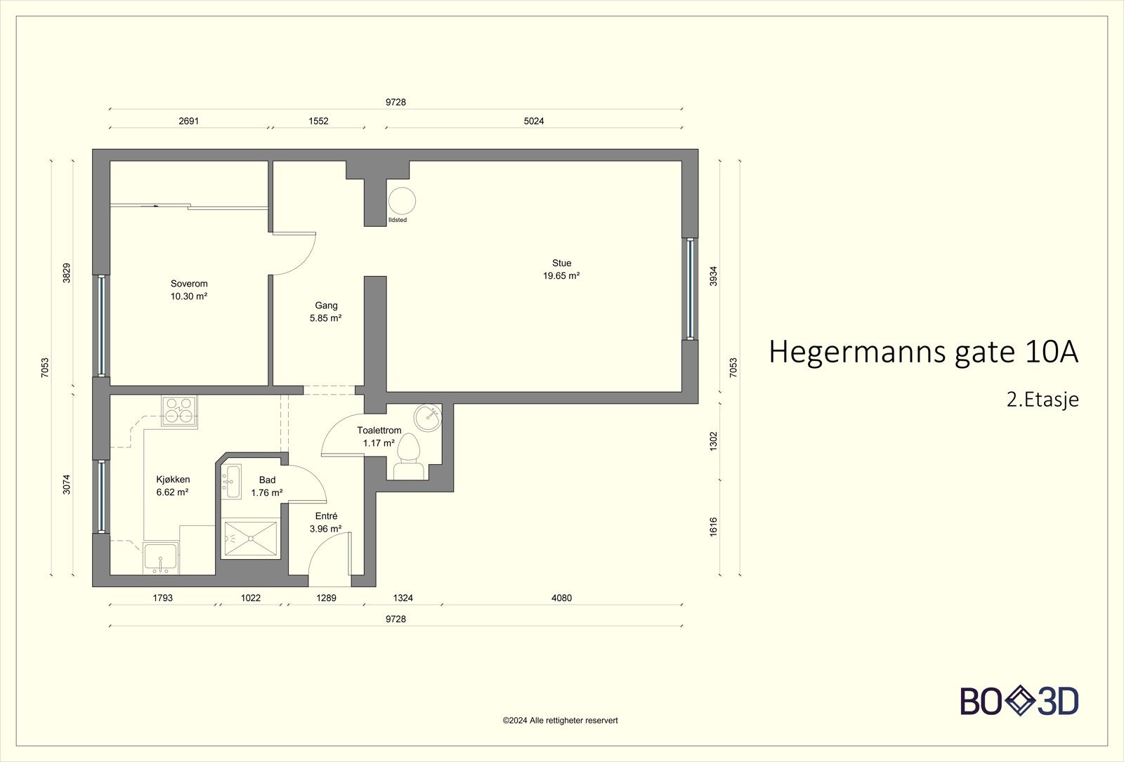 Før vi går videre ser vi nærmere på boligens planskisse, slik at du får orientert deg litt. Boligen disponerer også 2 boder: Én på loftet og én i kjelleren. Galleribilde