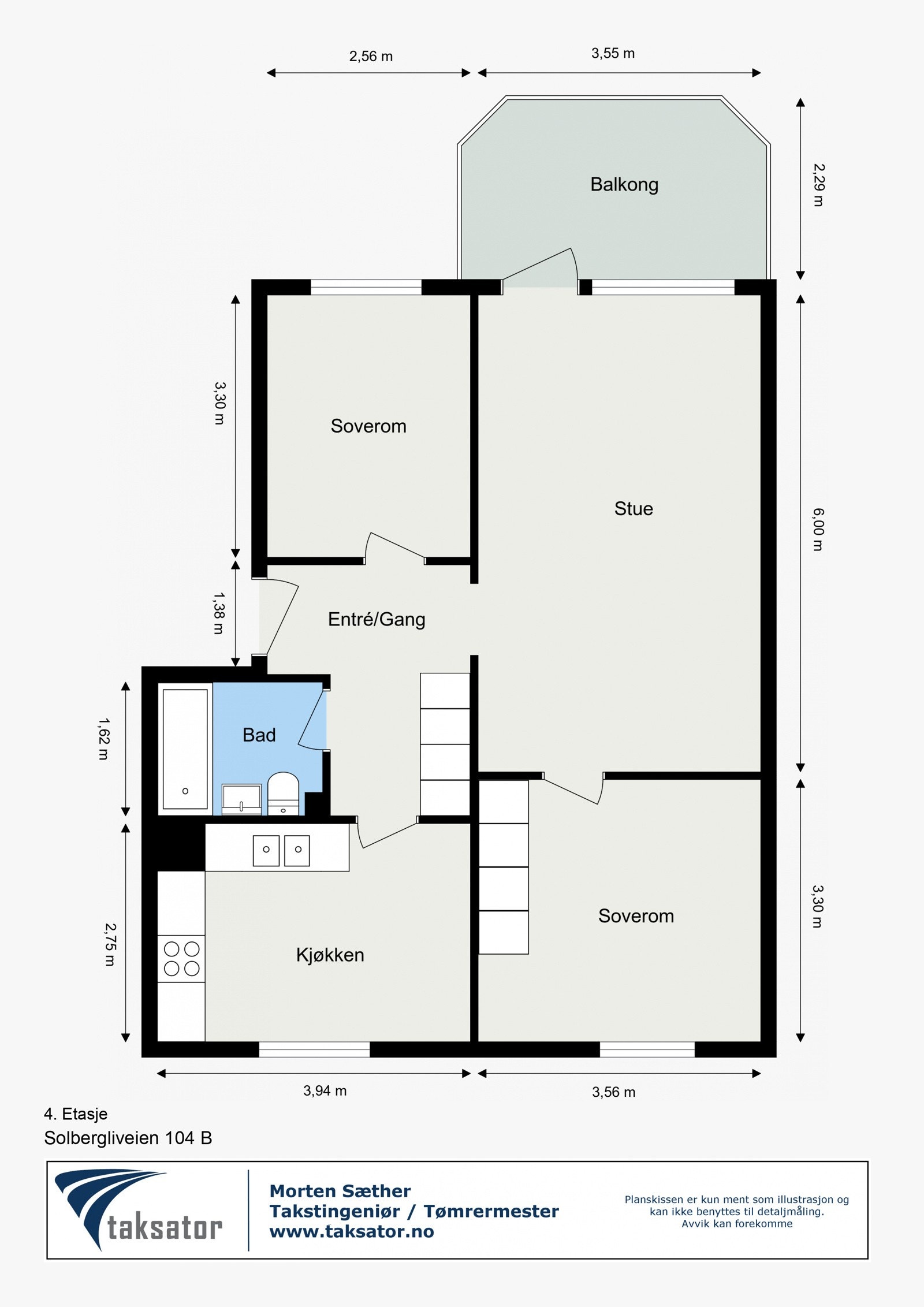 Solbergliveien 104 B - 4.etasje Galleribilde