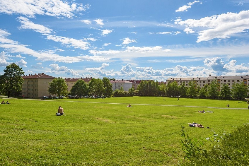 Nærområde: Kort vei til flere grøntområder og parker Galleribilde
