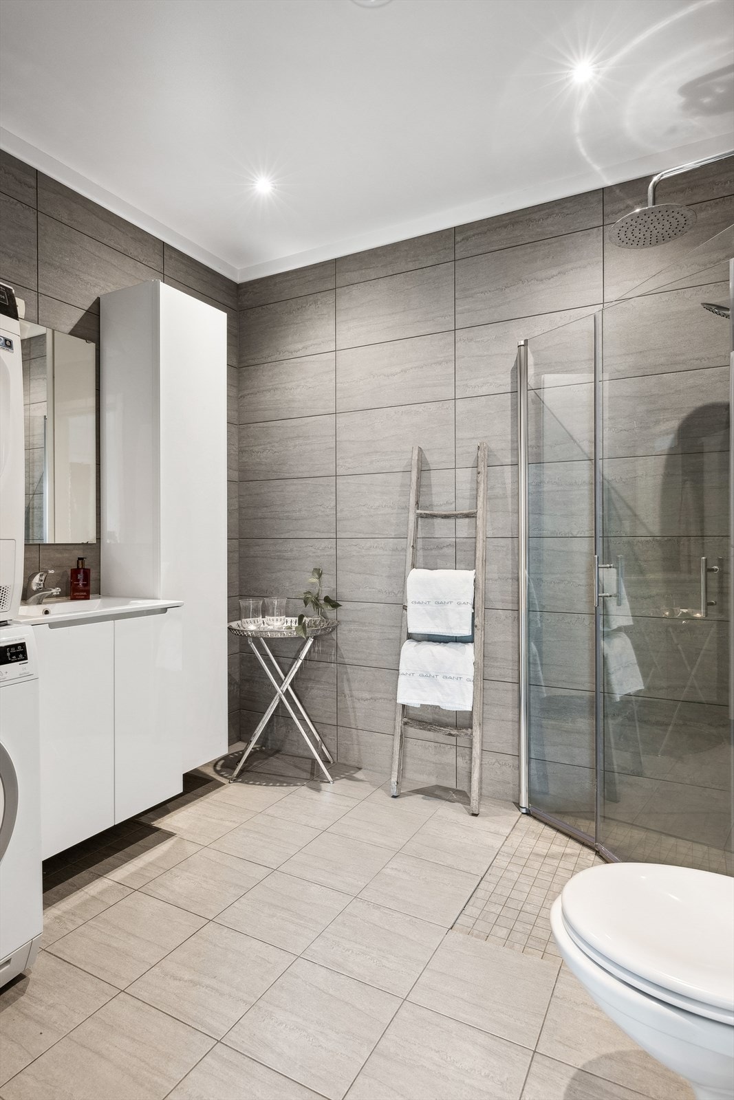 Badet har delikate fargevalg. Galleribilde