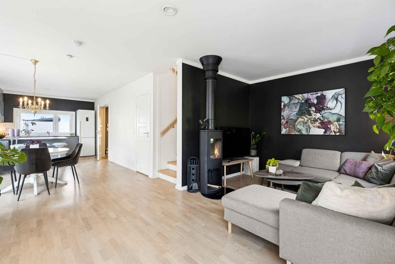 En åpen løsning, likevel ulike soner. Galleribilde