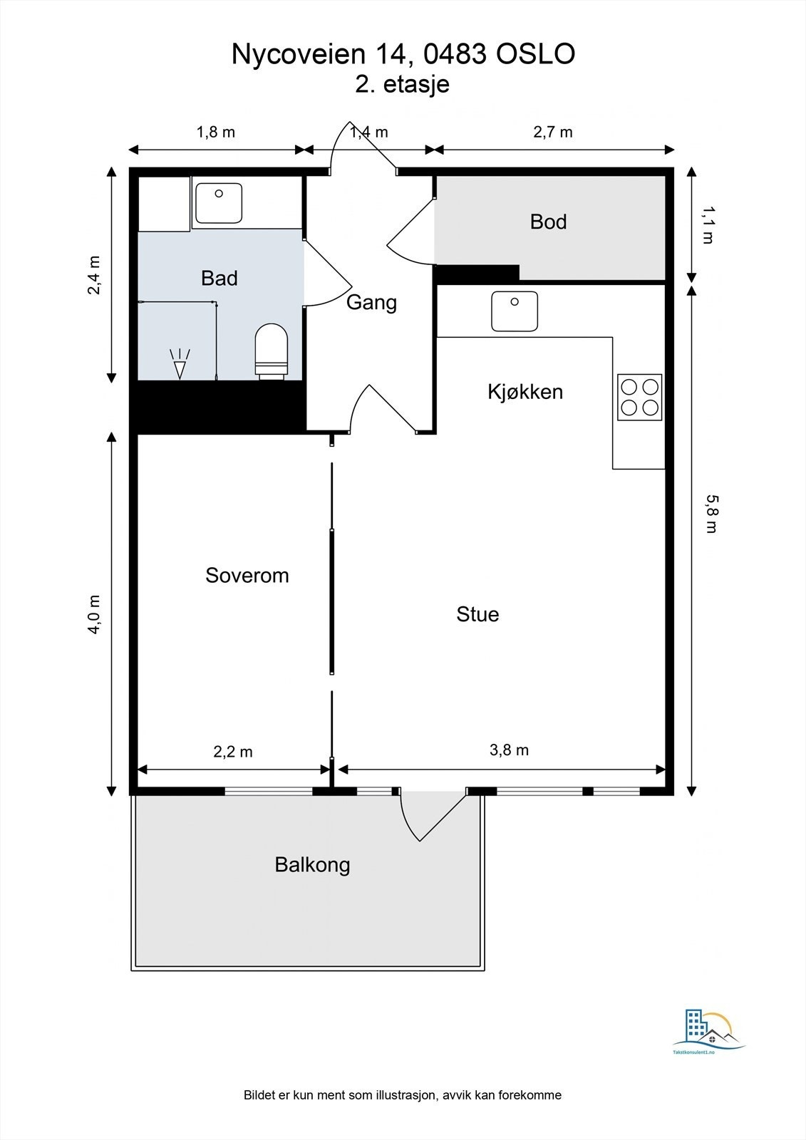Plantegning Galleribilde