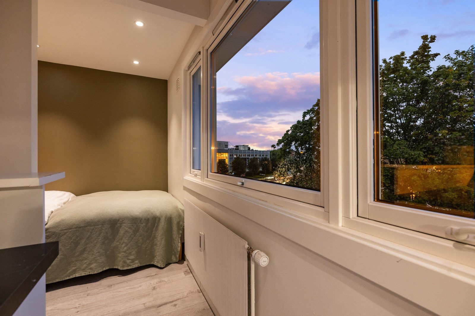 Lun kveldsstemning Galleribilde