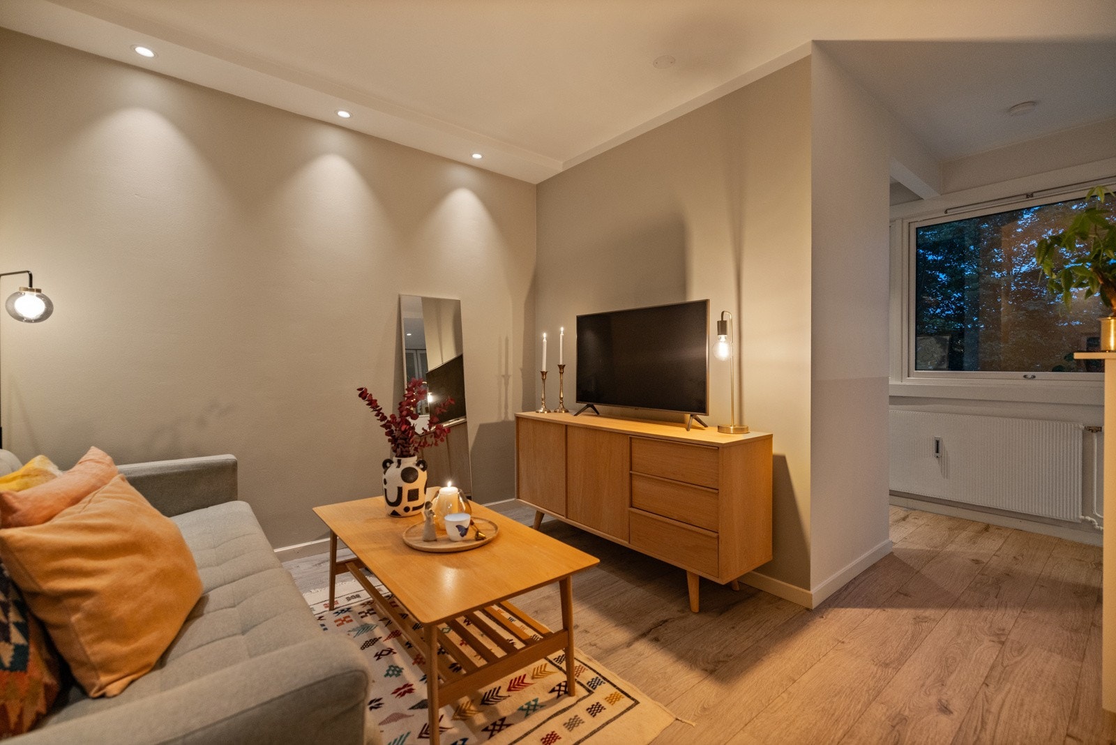 Lun kveldsstemning Galleribilde