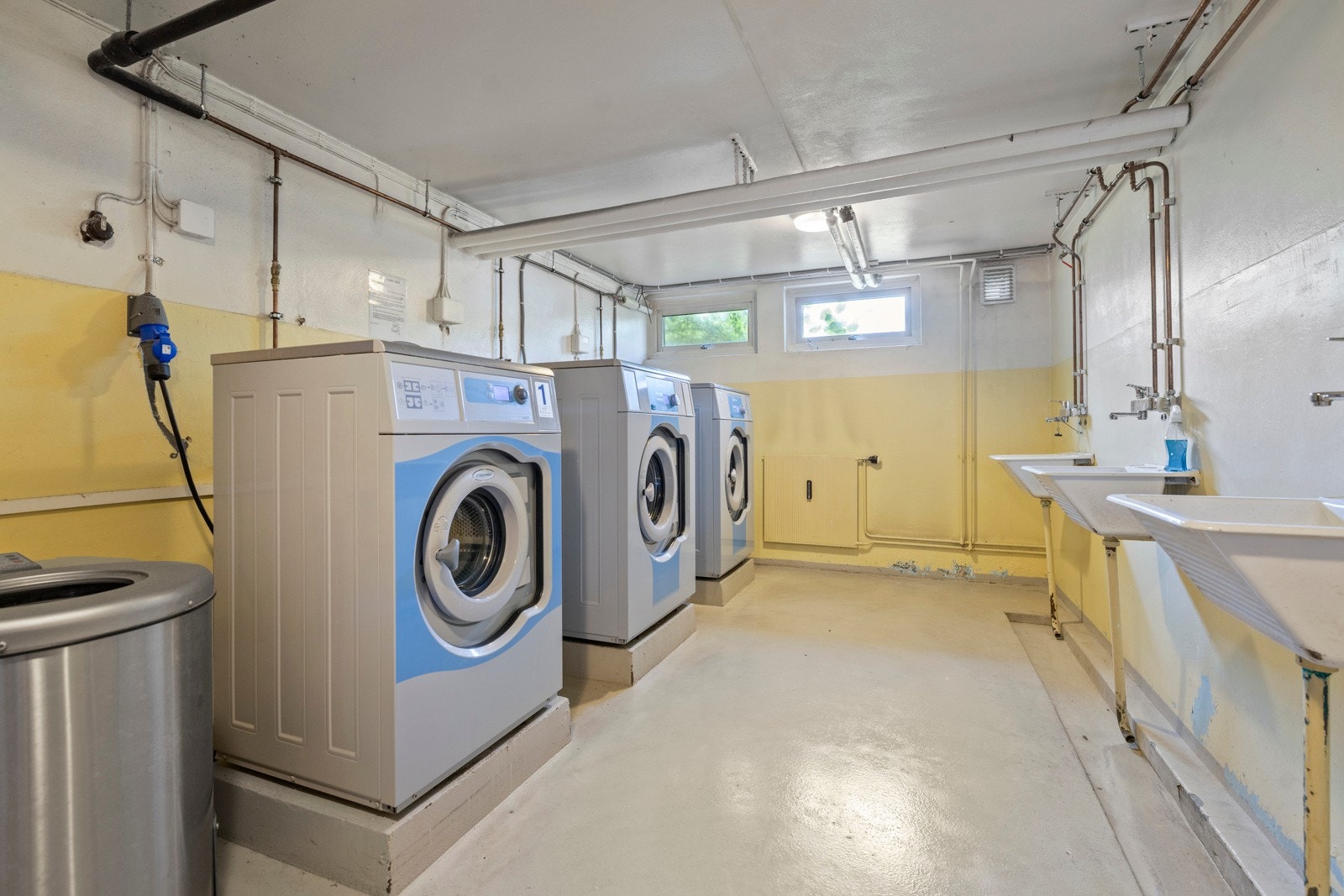 Beboerne har tilgang til fellesvaskeri Galleribilde