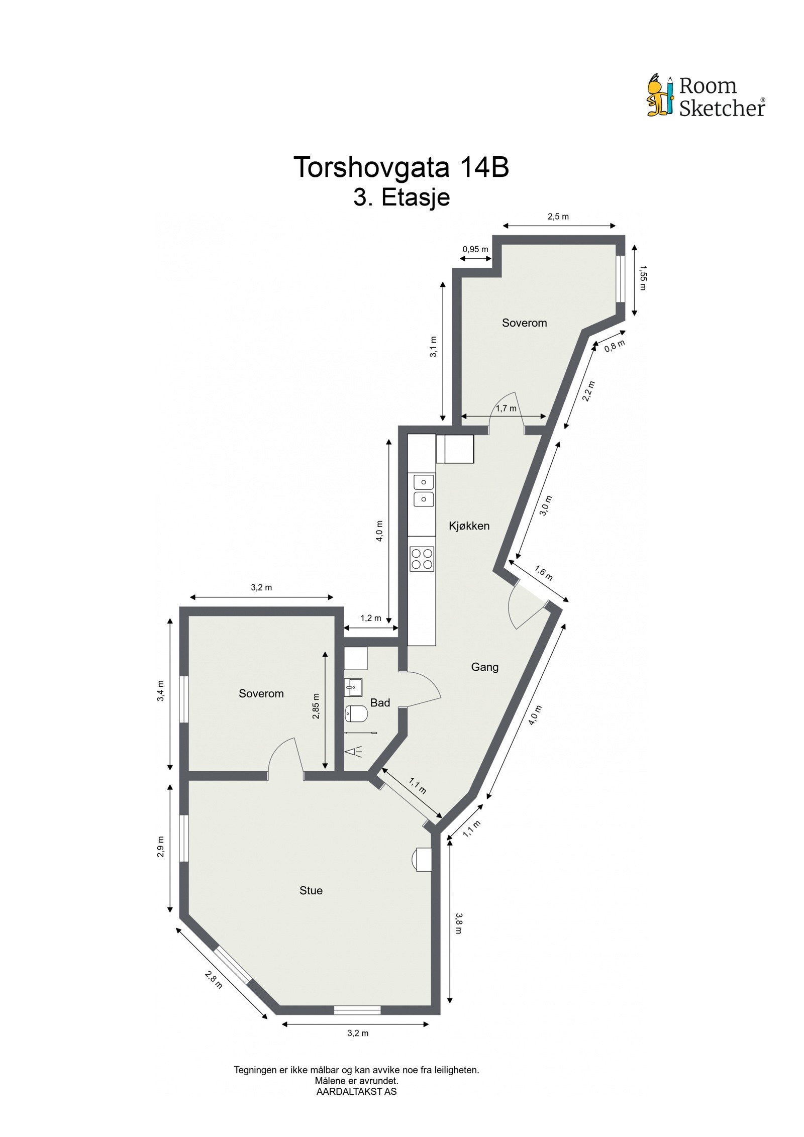 Planskisse. Galleribilde