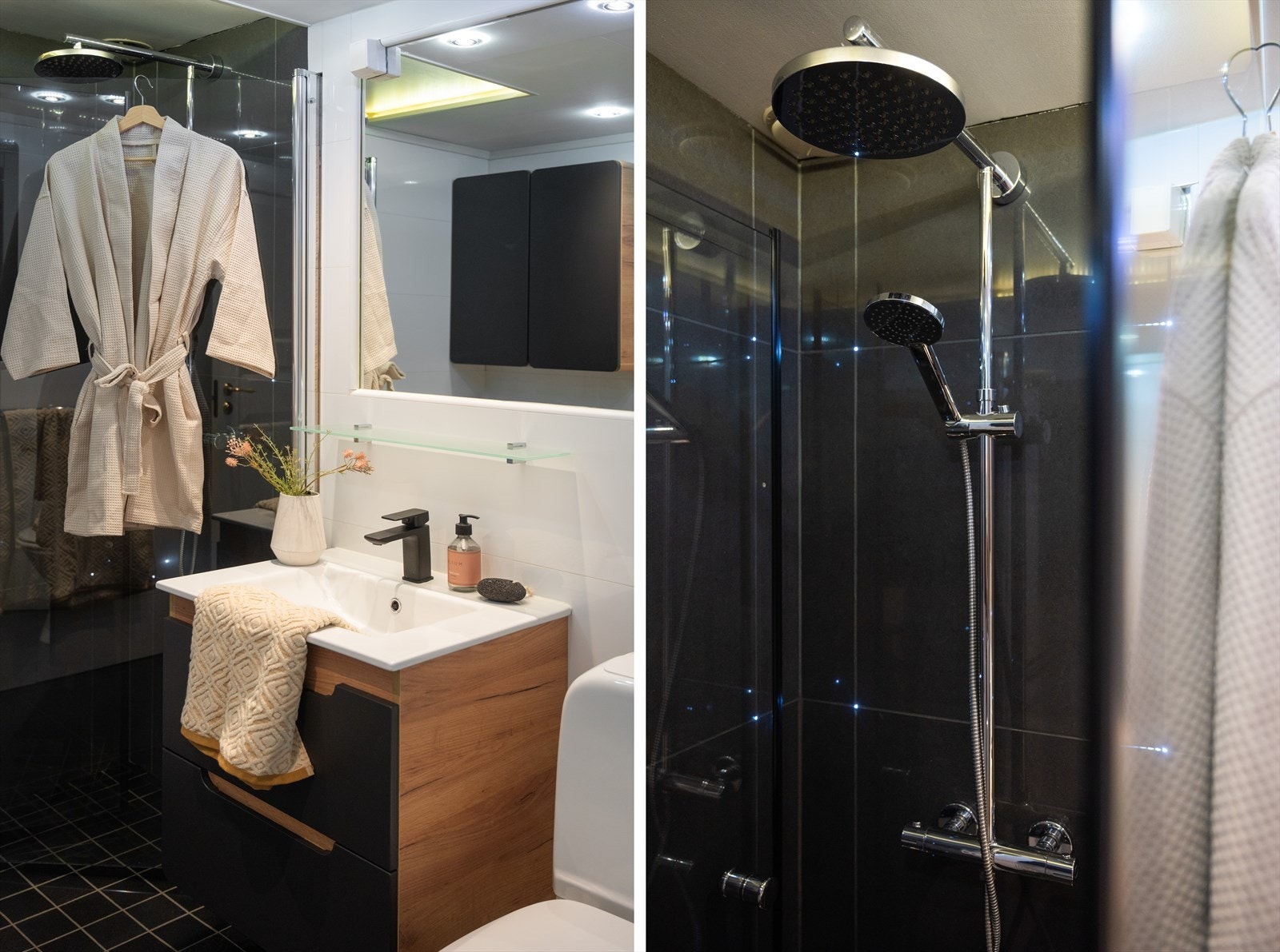 Her er får man et tidsnøytralt bad med plass til det man trenger. Galleribilde