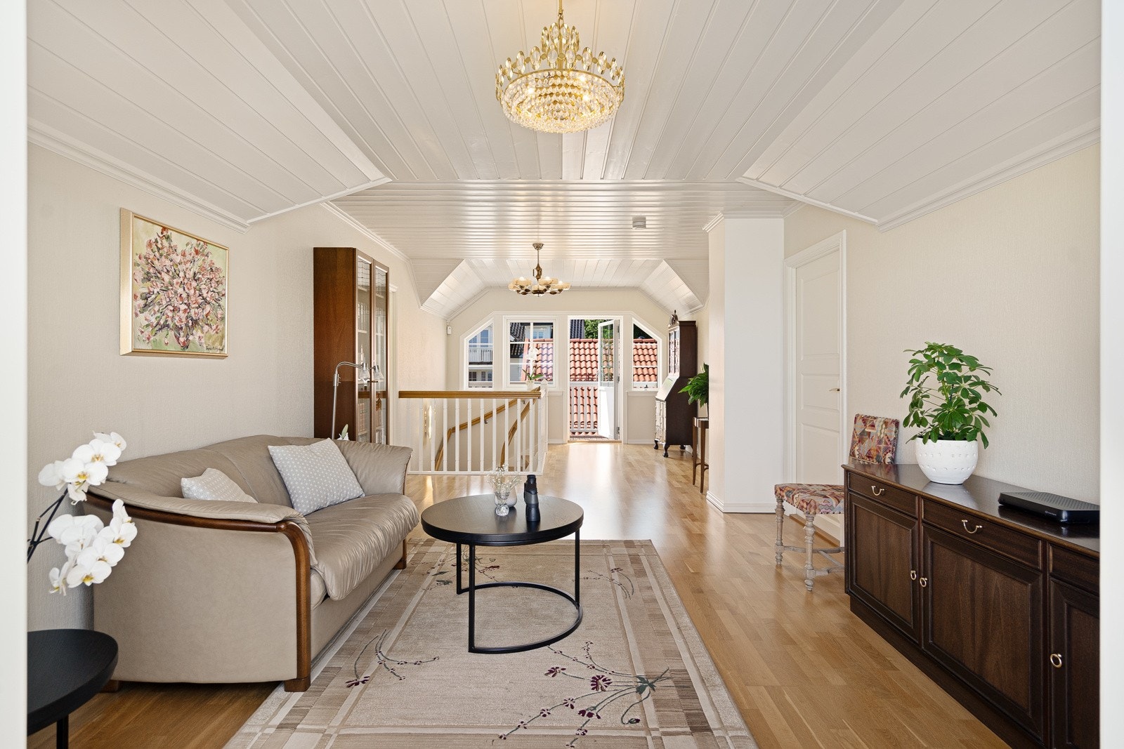 Stua er ypperlig som ekstra tv-stue, eller som et. alternativt ekstra soverom Galleribilde