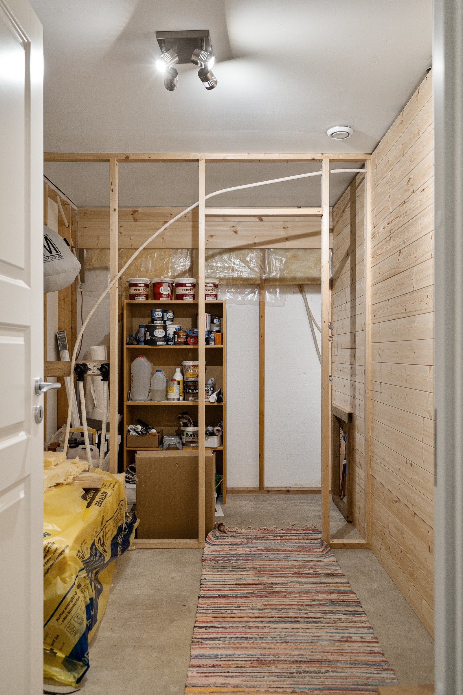 Fremtidig bad med alt. badstue innerst. Galleribilde