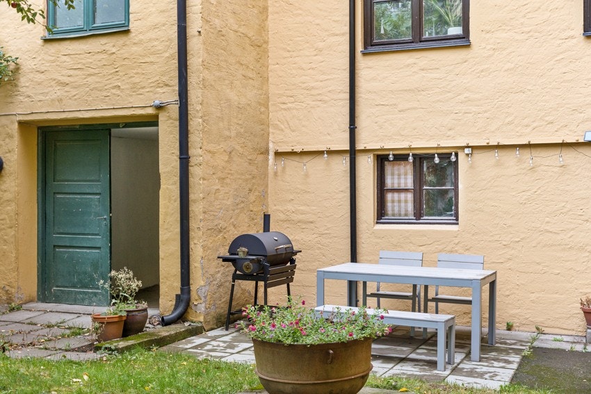 Felles grill for beboerne. Galleribilde
