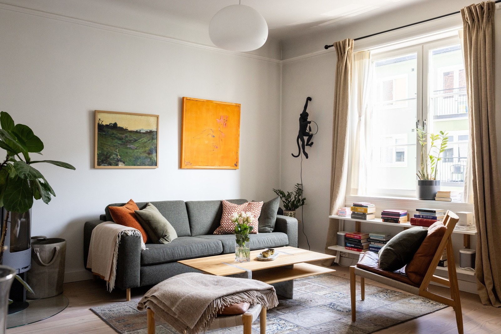 Fin stue av god størrelse. Galleribilde