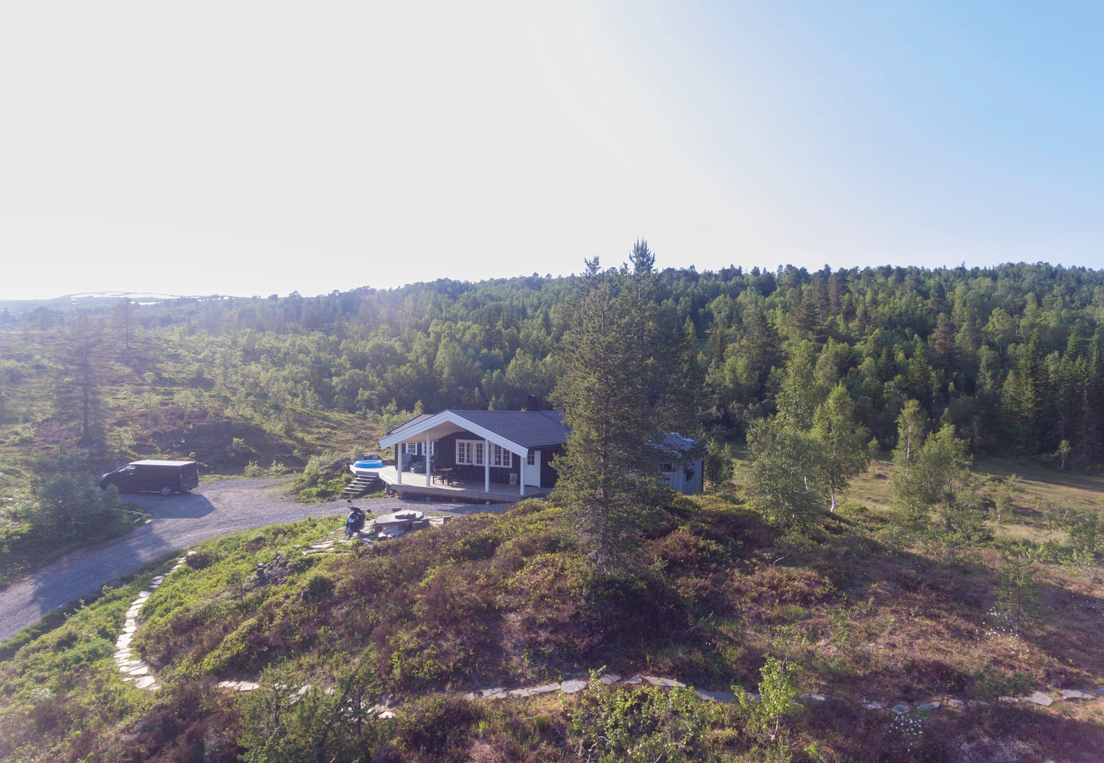 Slupphaugen er et godt etablert kvalitetsområde med nærhet til flotte fjell og vatn Galleribilde