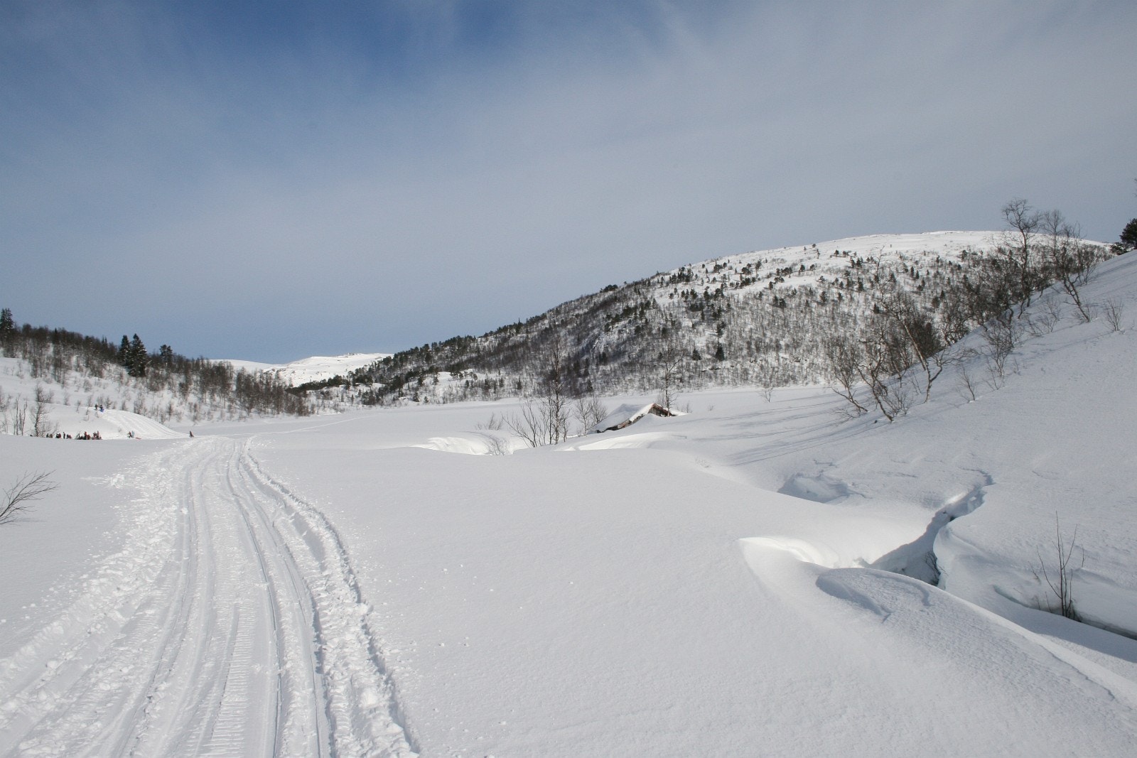 Flott skiterreng i Leirvatna. Foto: Grunneier Galleribilde