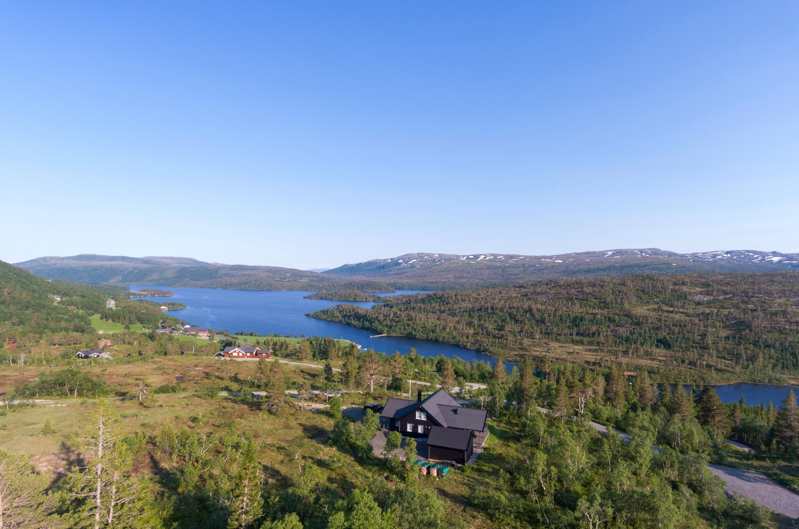 Mot øvre del øst i området Galleribilde