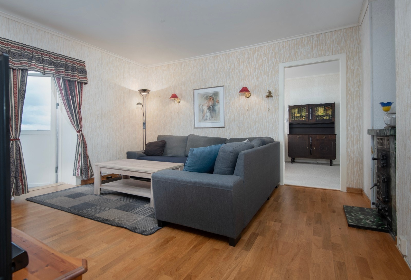 Arealeffektiv 2-roms andelsleilighet i byggets 1.etasje Galleribilde