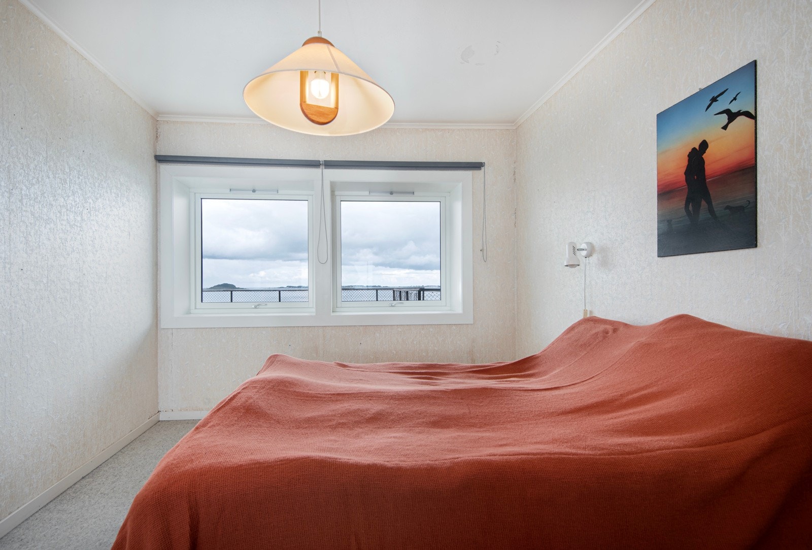 Upåklagelig utsikt også fra soverommet. Galleribilde