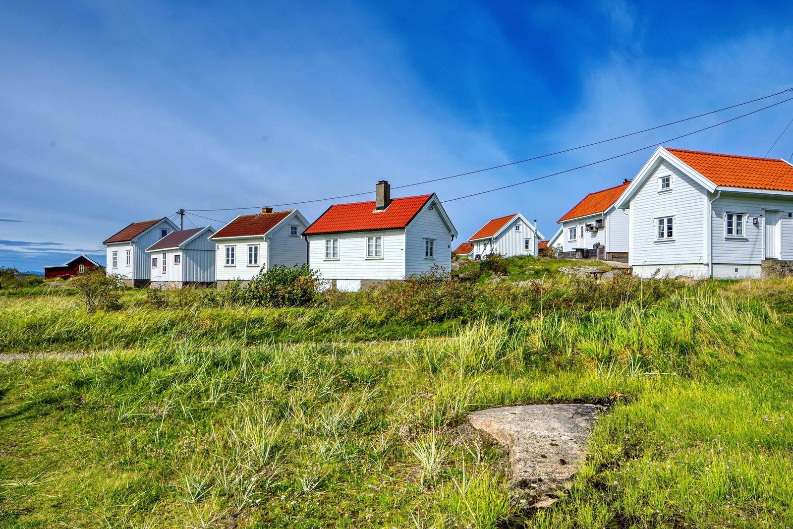 Saltholmen og sjøbuene er kjente og ikoniske. Galleribilde