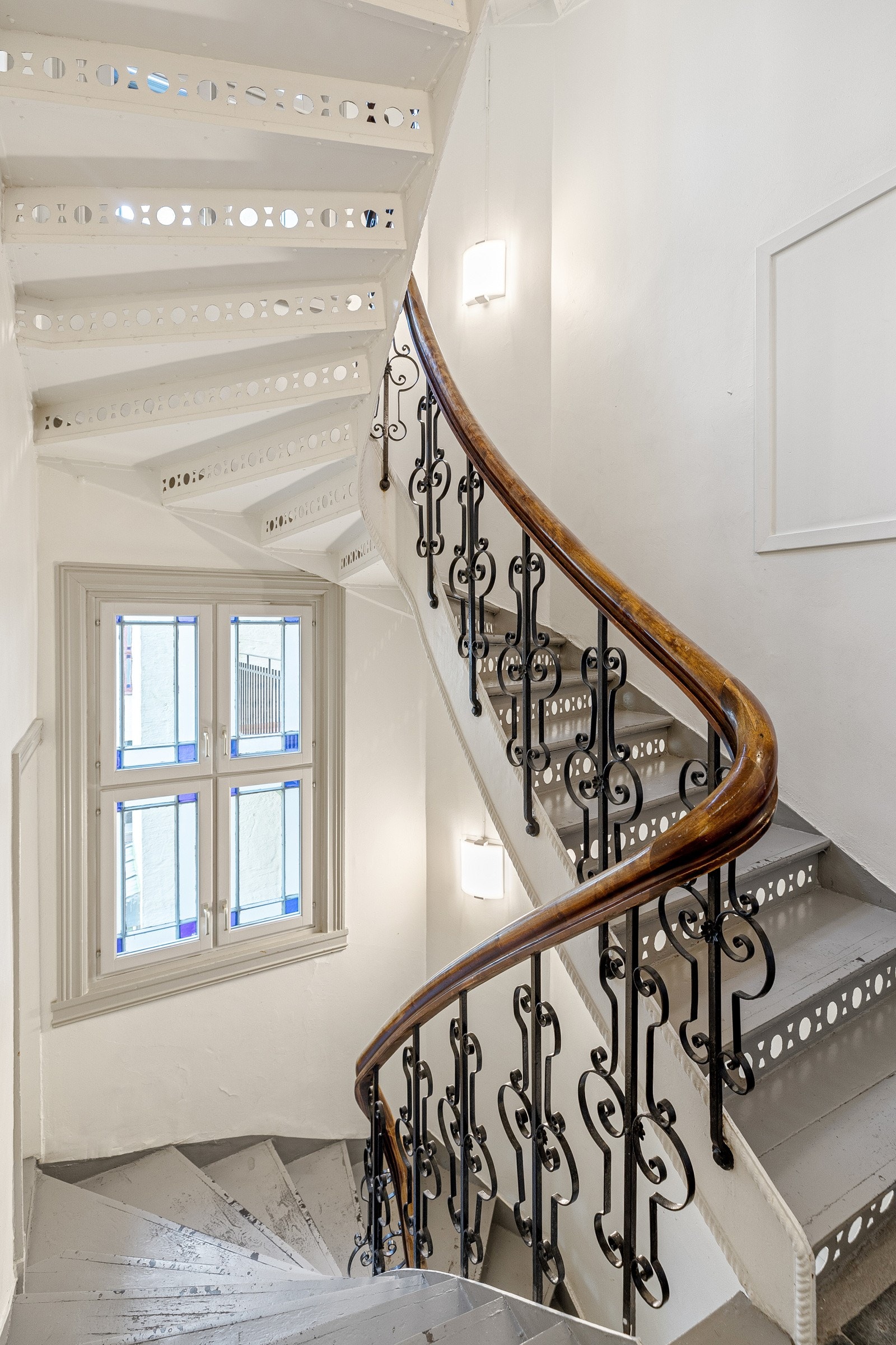 Klassisk trappeoppgang Galleribilde