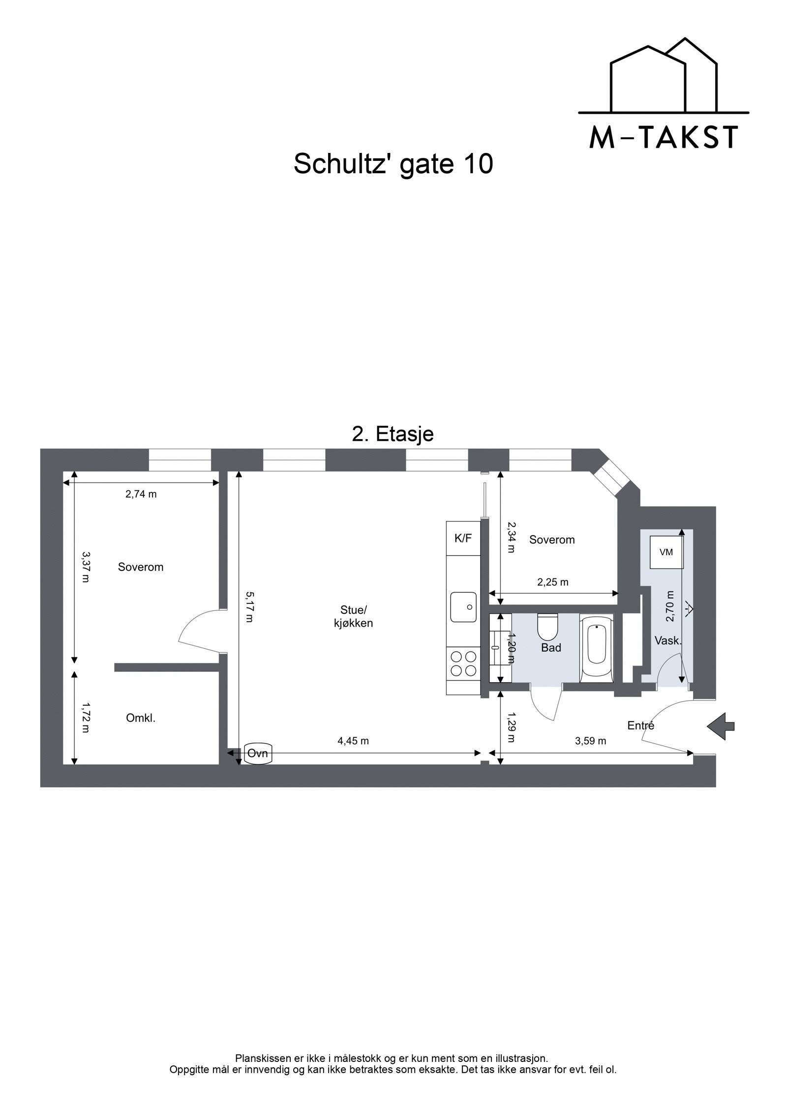 Schultz gate 10 - 2. Etasje Galleribilde