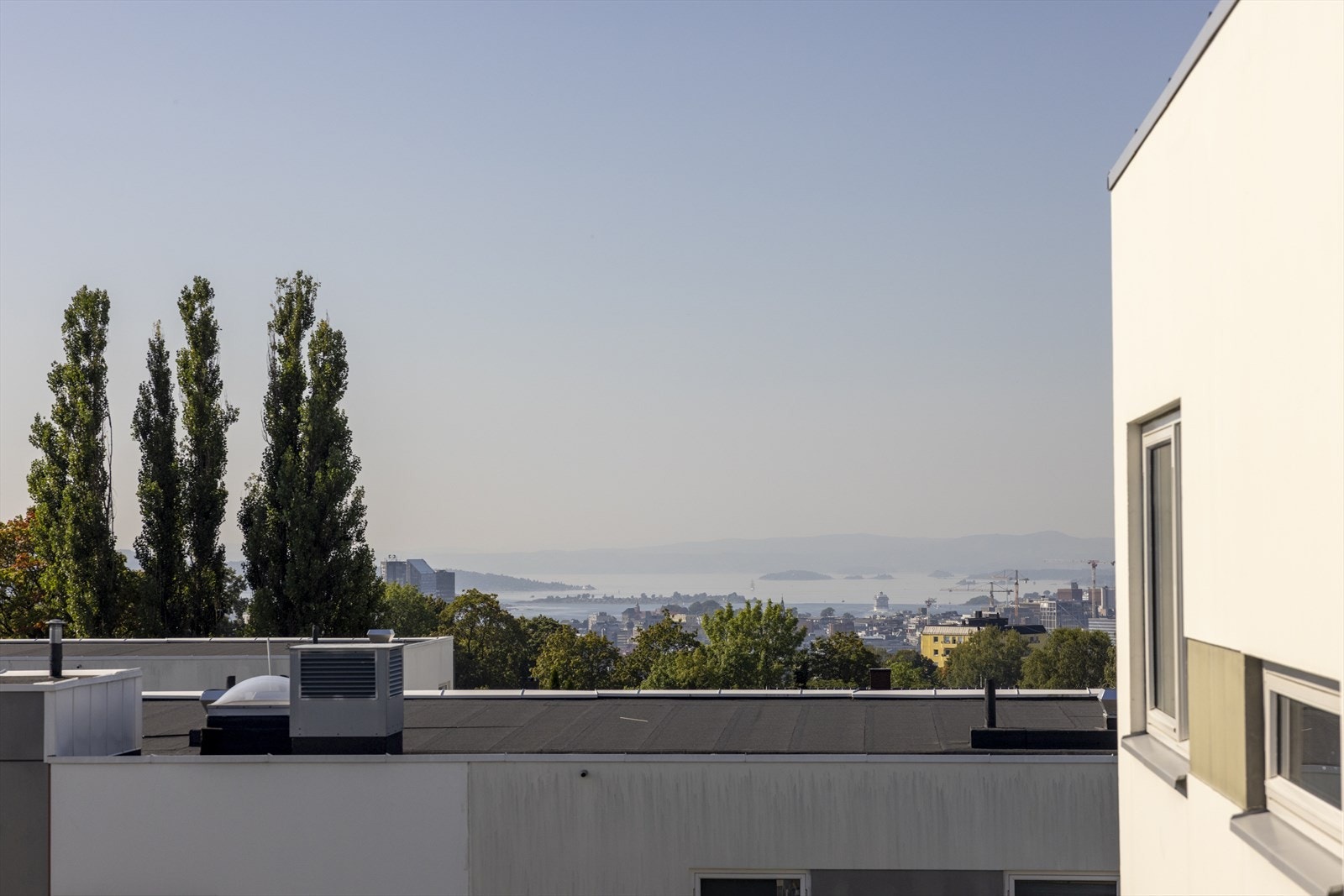 Utsikt balkong. Galleribilde