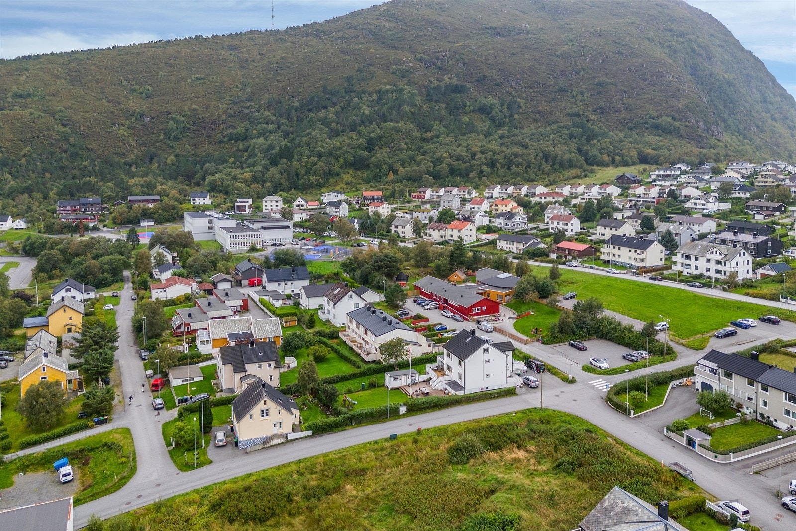 Dronebilde Galleribilde