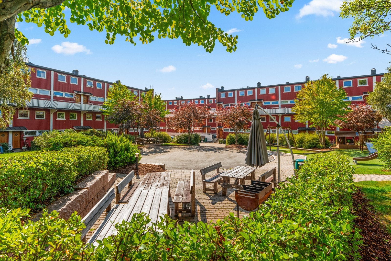 Borettslaget ligger barne- og familievennlig til på Veitvet i rolige, trygge omgivelser. Galleribilde