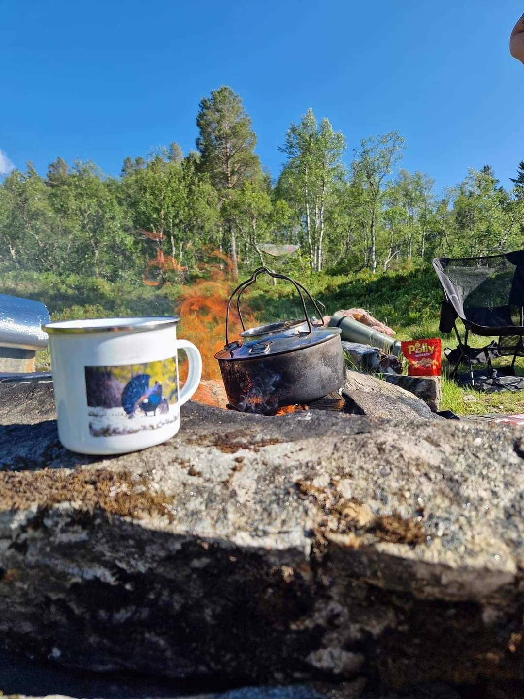 Nedre Leirvatnet. Foto: Grunneier Galleribilde