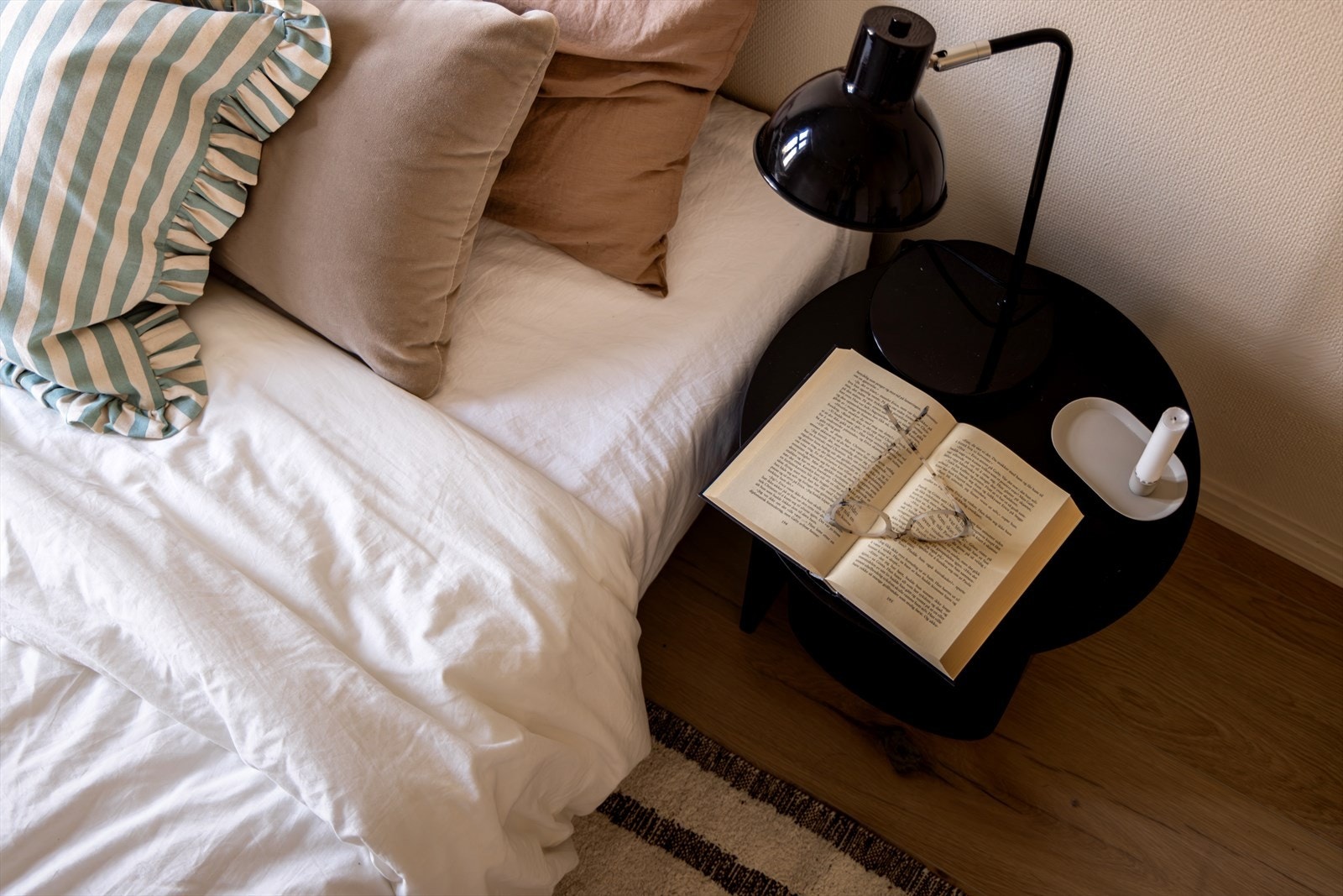 Her ligger alt til rette for en god natts søvn. Galleribilde