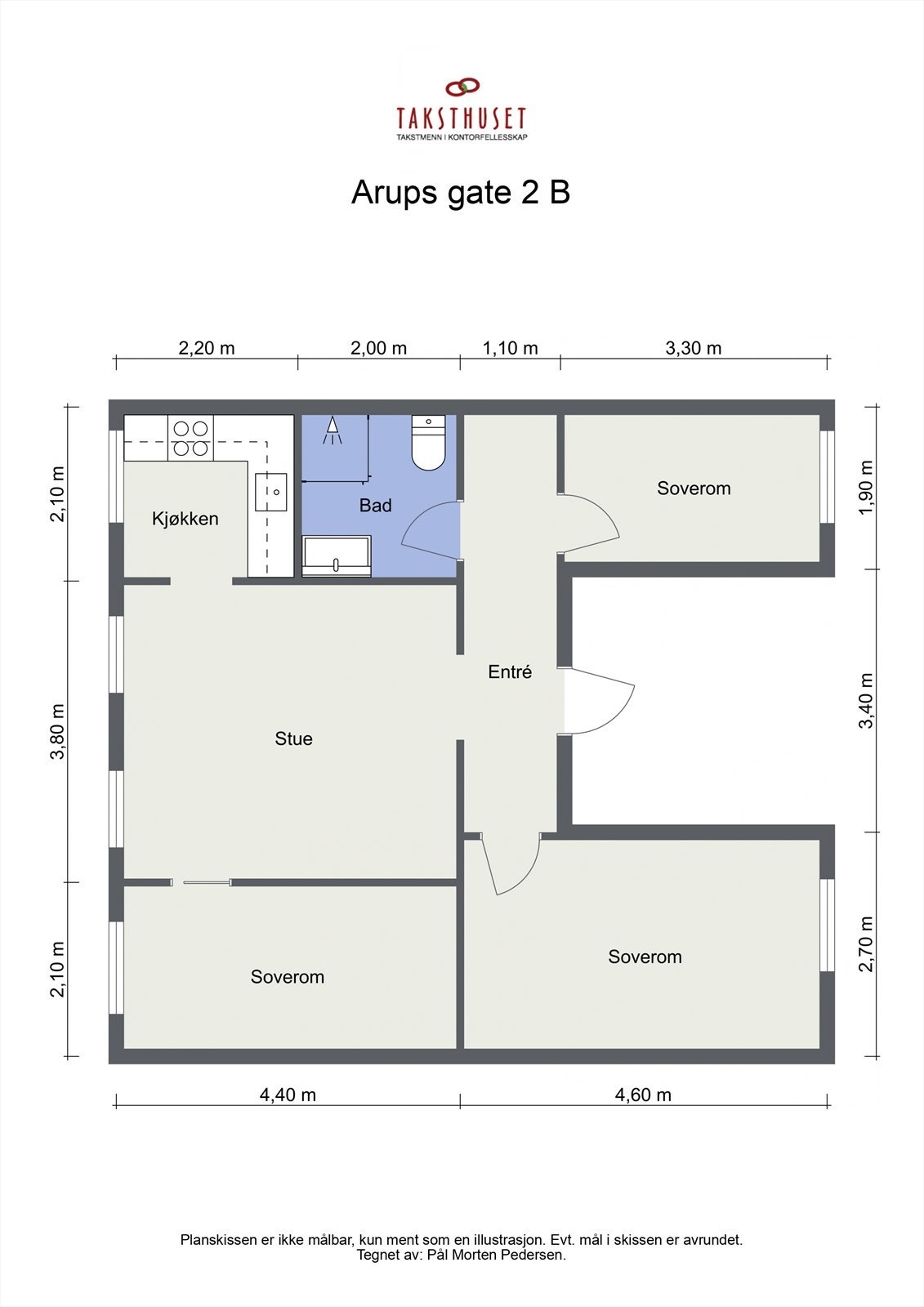 Plantegning. Galleribilde