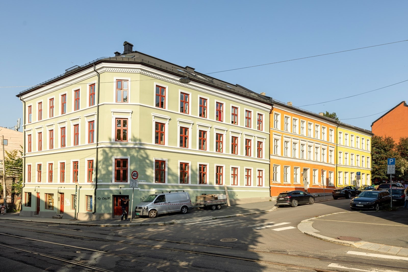 Arups gate 2B ligger i en fargerik og koselig gate. Galleribilde