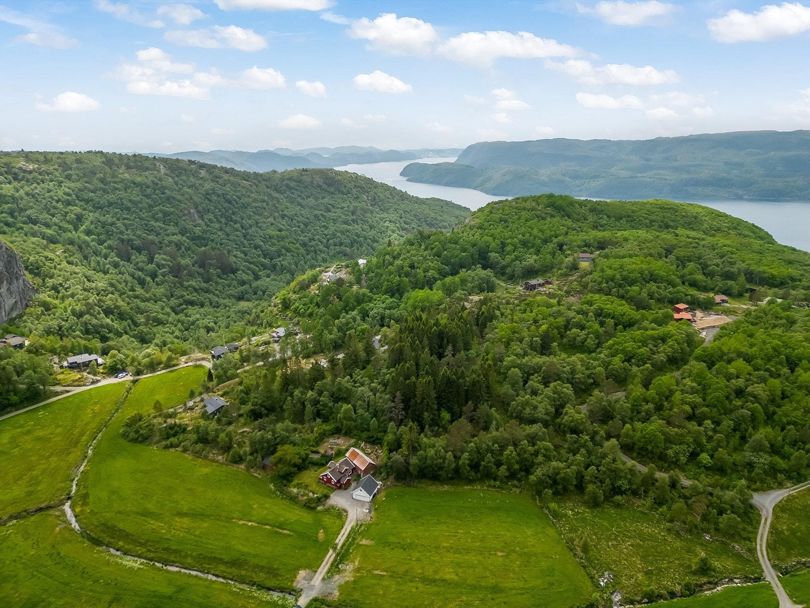 Dronefoto Galleribilde