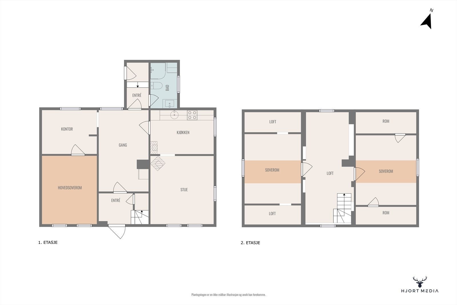 Plantegning Galleribilde