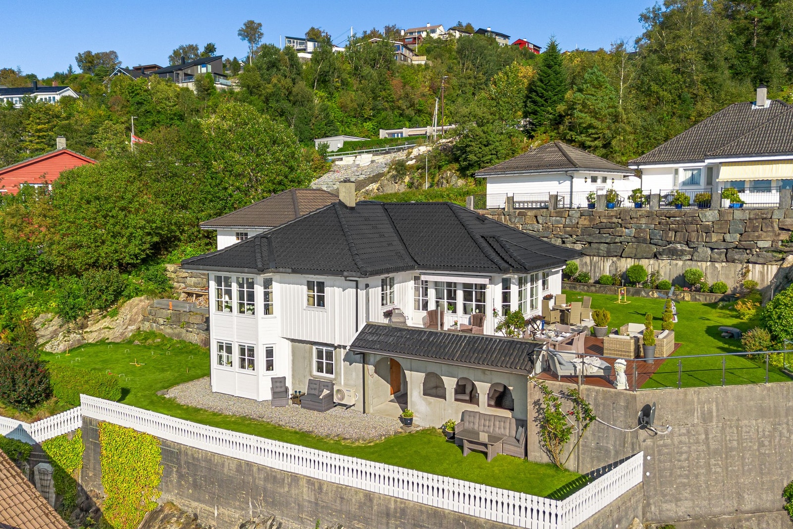 Her får man en særdeles velstelt tomt! Galleribilde