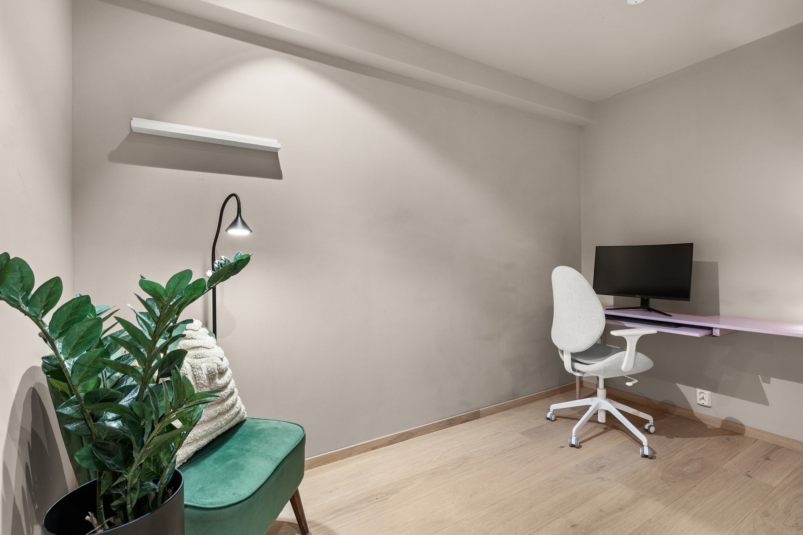 Trimrom som benyttes som bl.a. hjemmekontor. Galleribilde