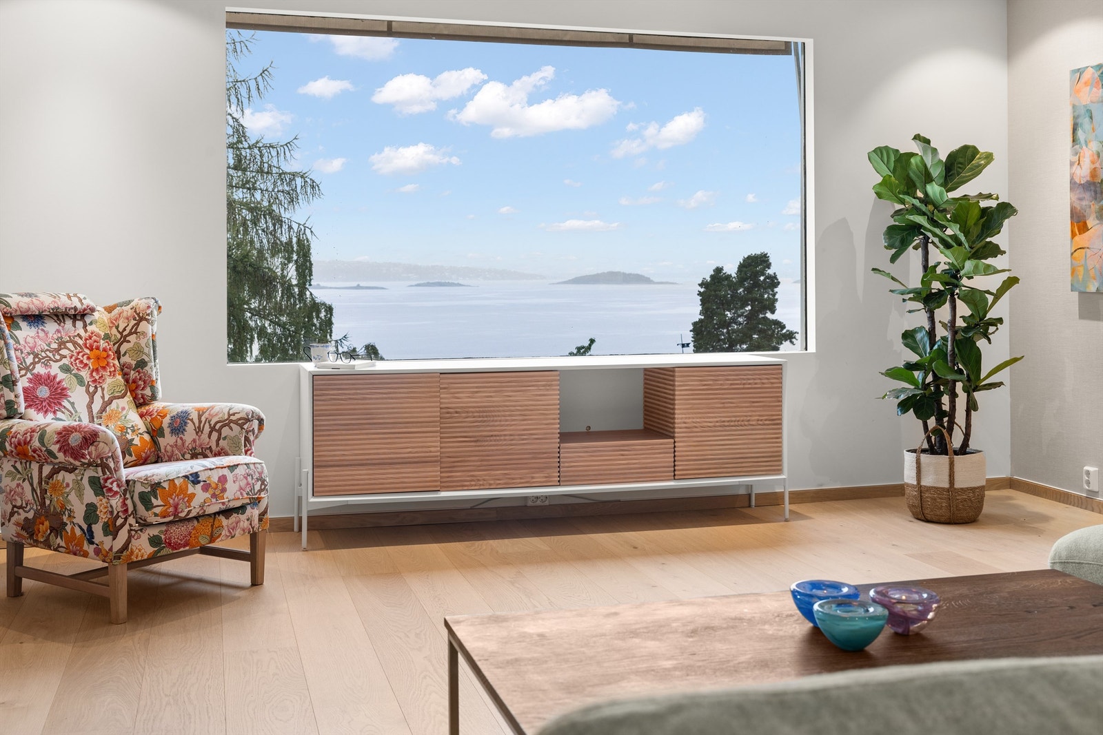 Utsikten er fantastisk. Galleribilde