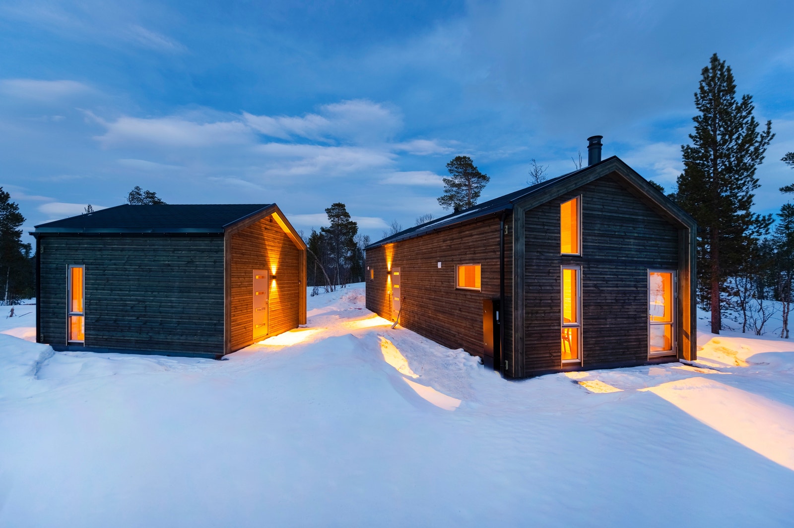 Eksteriør vinter Galleribilde